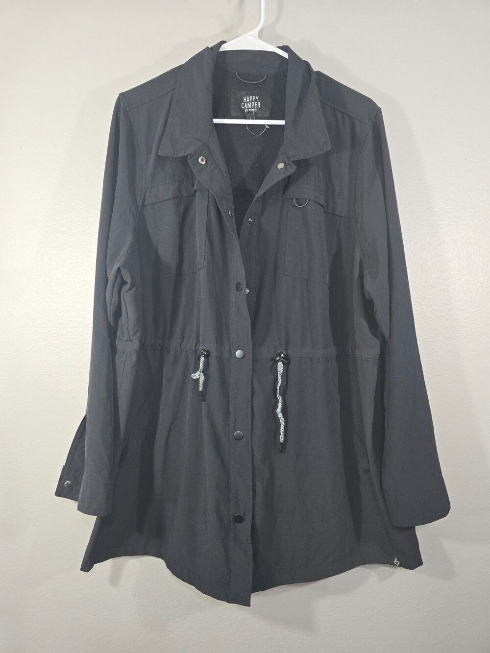 Torrid Happy Camper Stretch Woven Anorak Jacket Plus Size 2X gorpcore utility AD